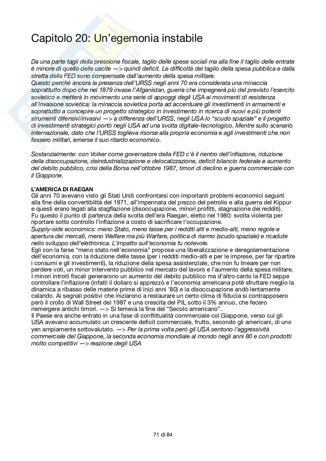 Storia economica - riassunto esame con appunti e approfondimenti Pag. 71