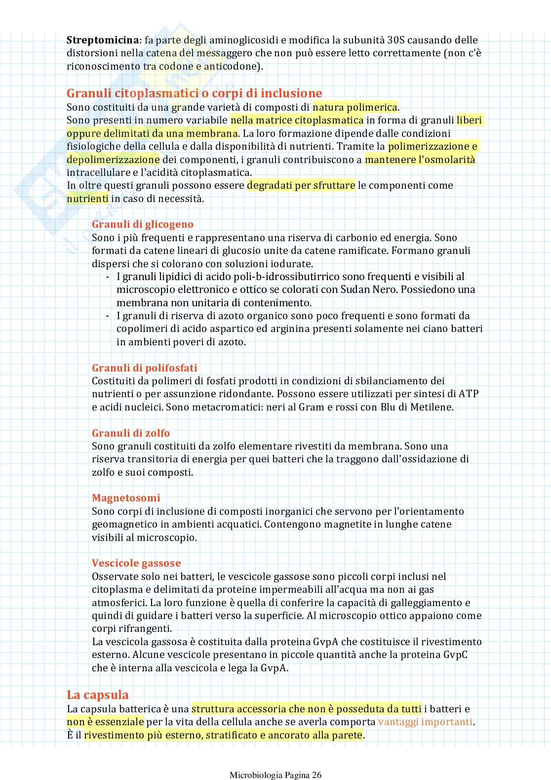 Appunti di Microbiologia Pag. 26
