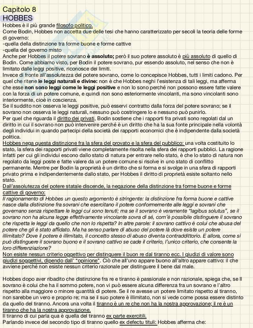 Riassunto esame Diritto parlamentare, Prof. Longo Andrea, libro consigliato La teoria delle forme di governo, Norberto Bobbio Pag. 16