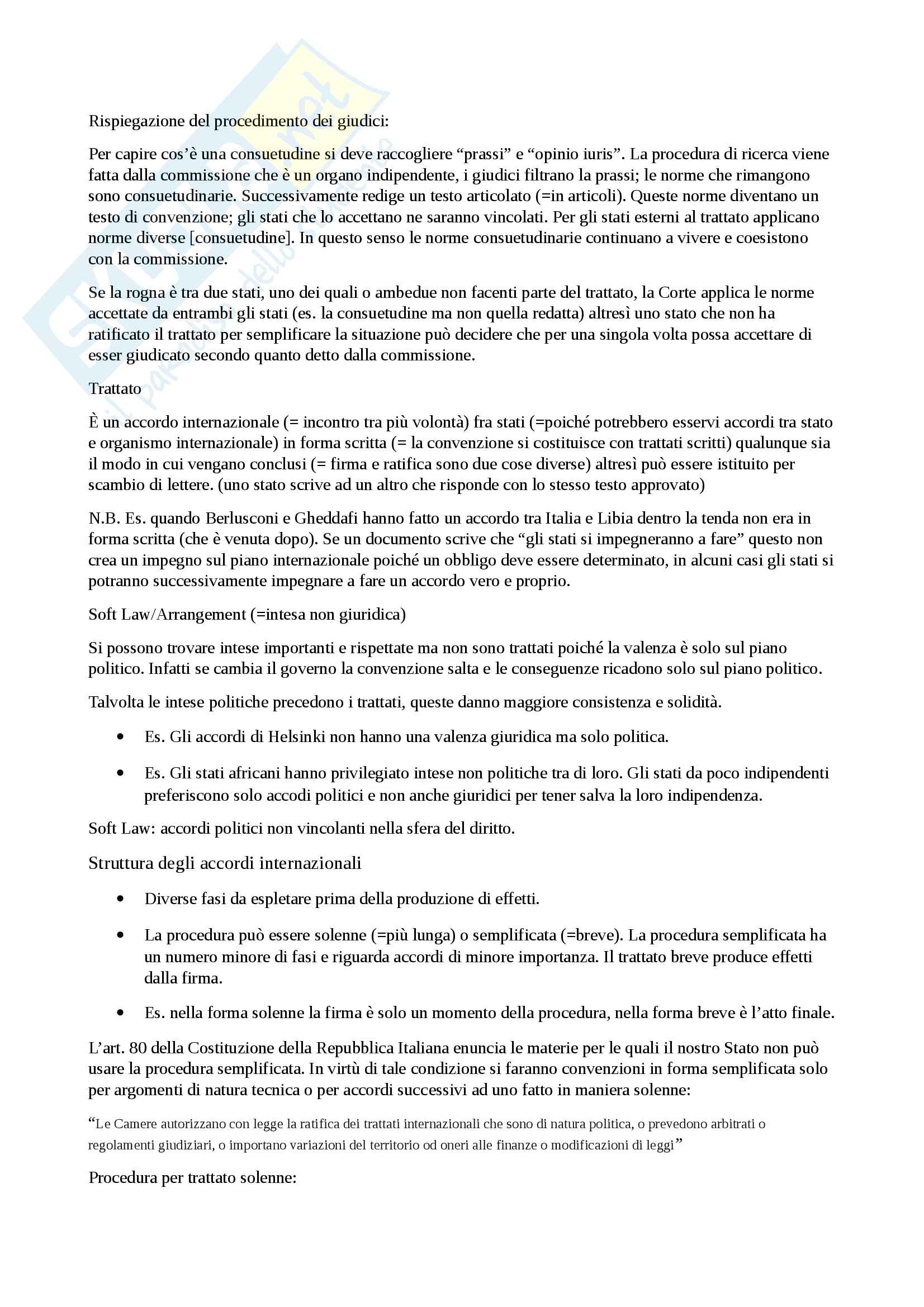 Appunti Lezione diritto internazionale Pag. 26