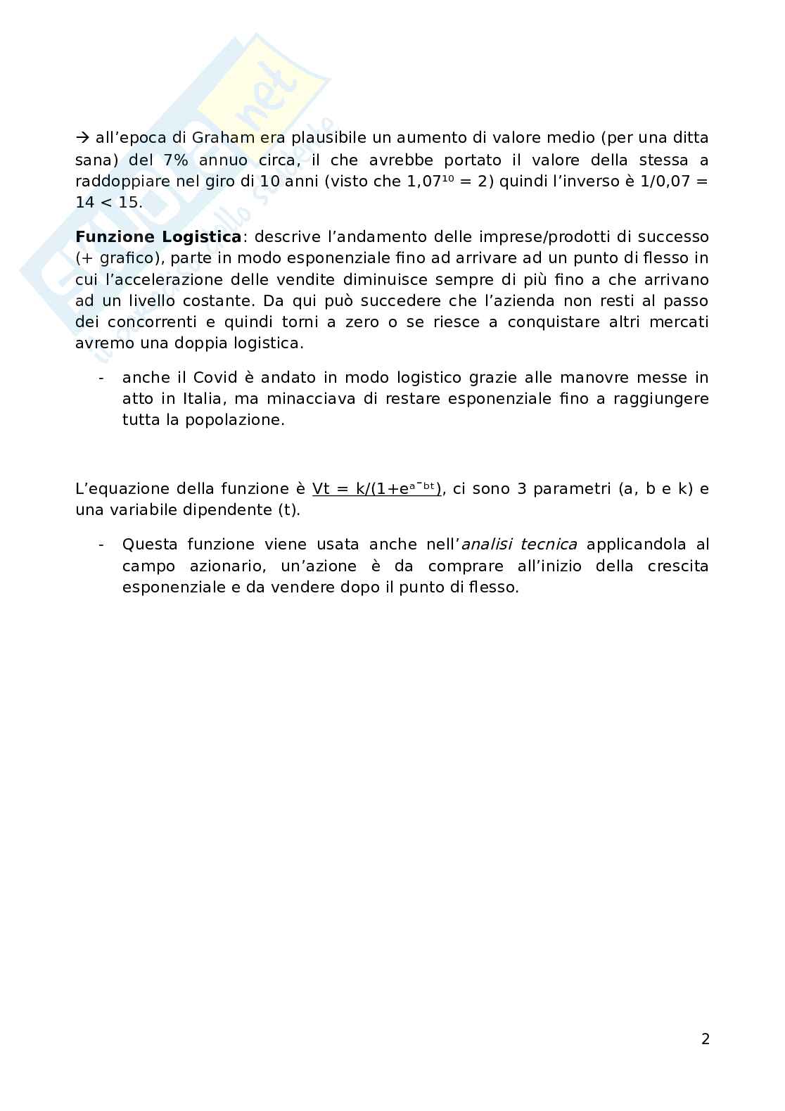 Corso completo di Matematica finanziaria Pag. 2