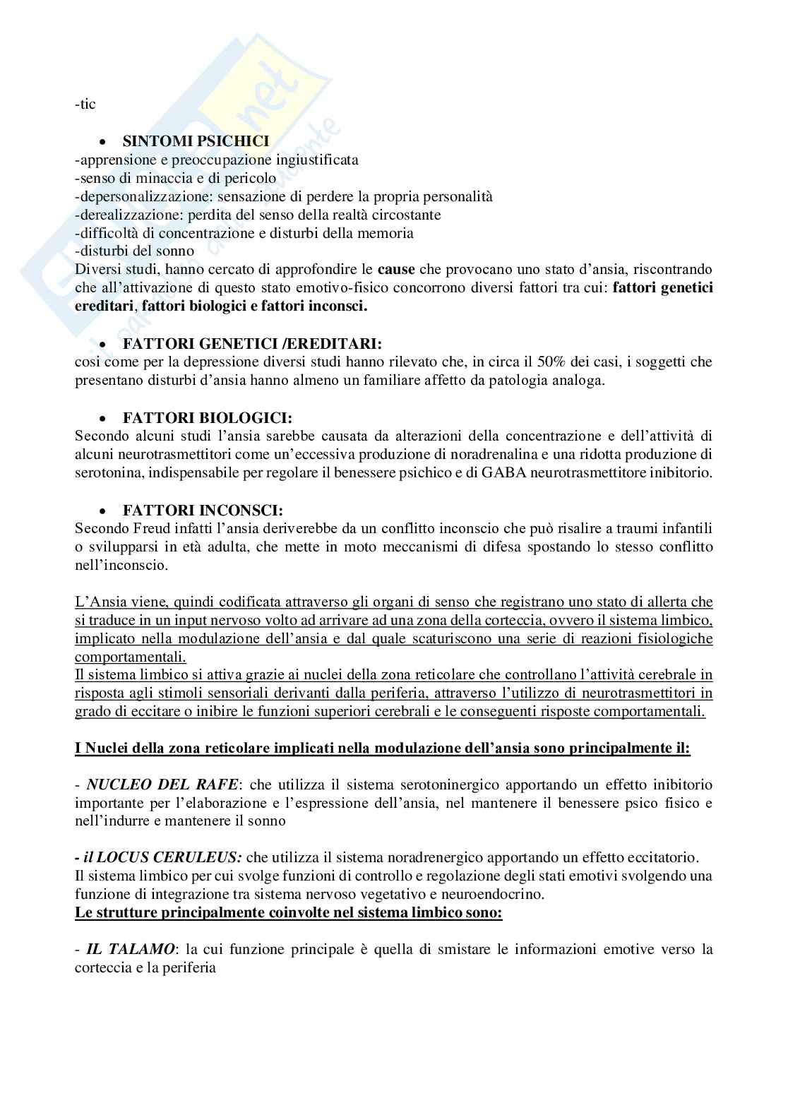 Appunti Psicobiologia Pag. 26