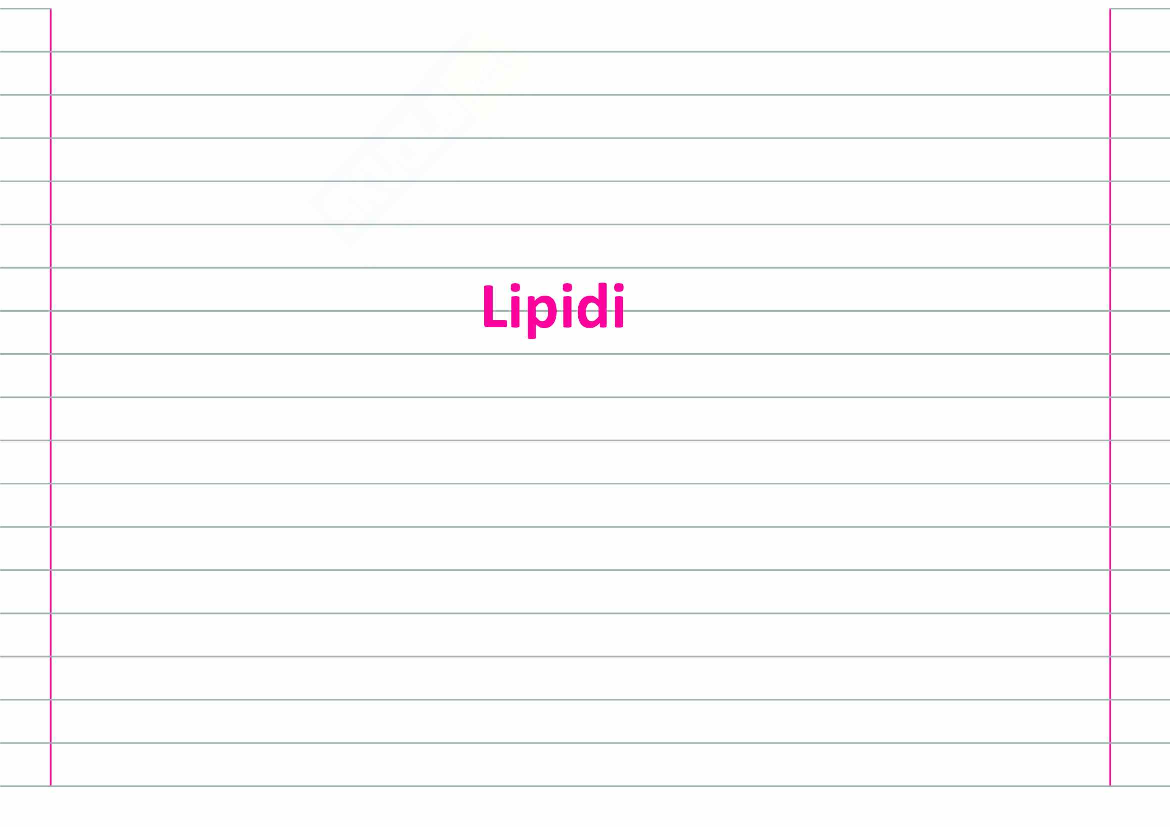 I Lipidi:caratteristiche Pag. 1