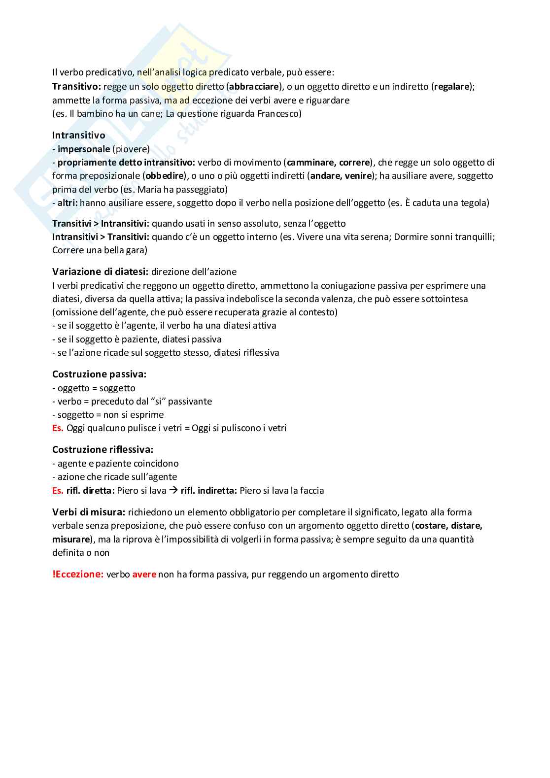 Linguistica italiana con laboratorio (B024295) - Kit completo, teoria e preparazione esame | SFP Notes Vol. 25 Pag. 31