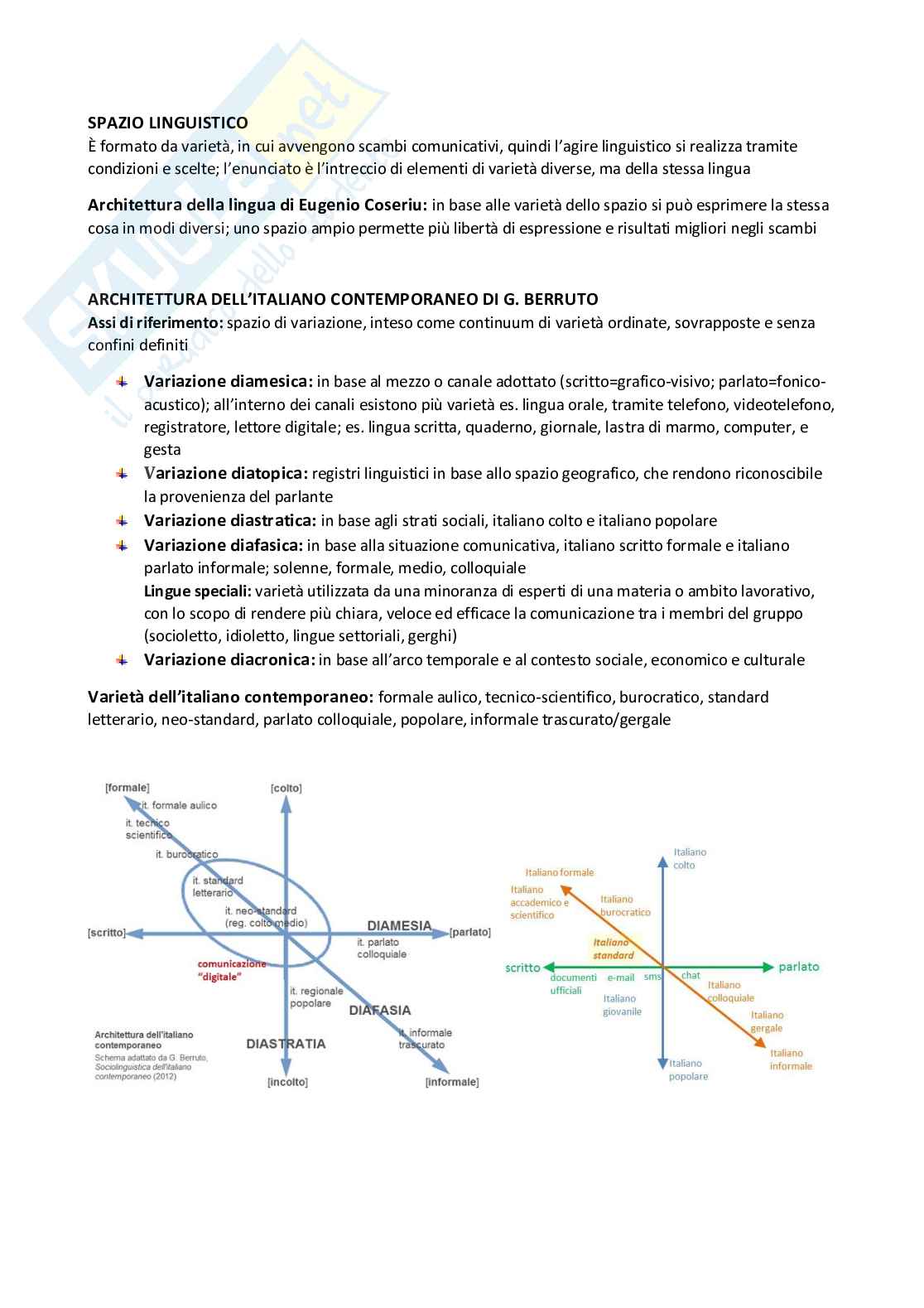 Linguistica italiana con laboratorio (B024295) - Kit completo, teoria e preparazione esame | SFP Notes Vol. 25 Pag. 6