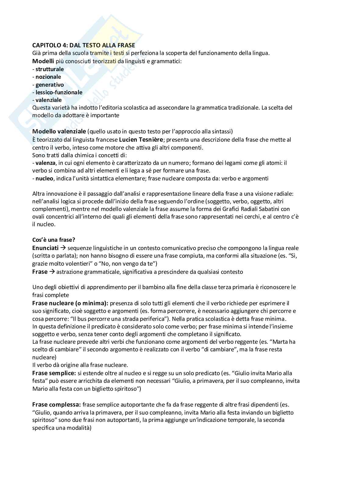 Linguistica italiana con laboratorio (B024295) - Kit completo, teoria e preparazione esame | SFP Notes Vol. 25 Pag. 66