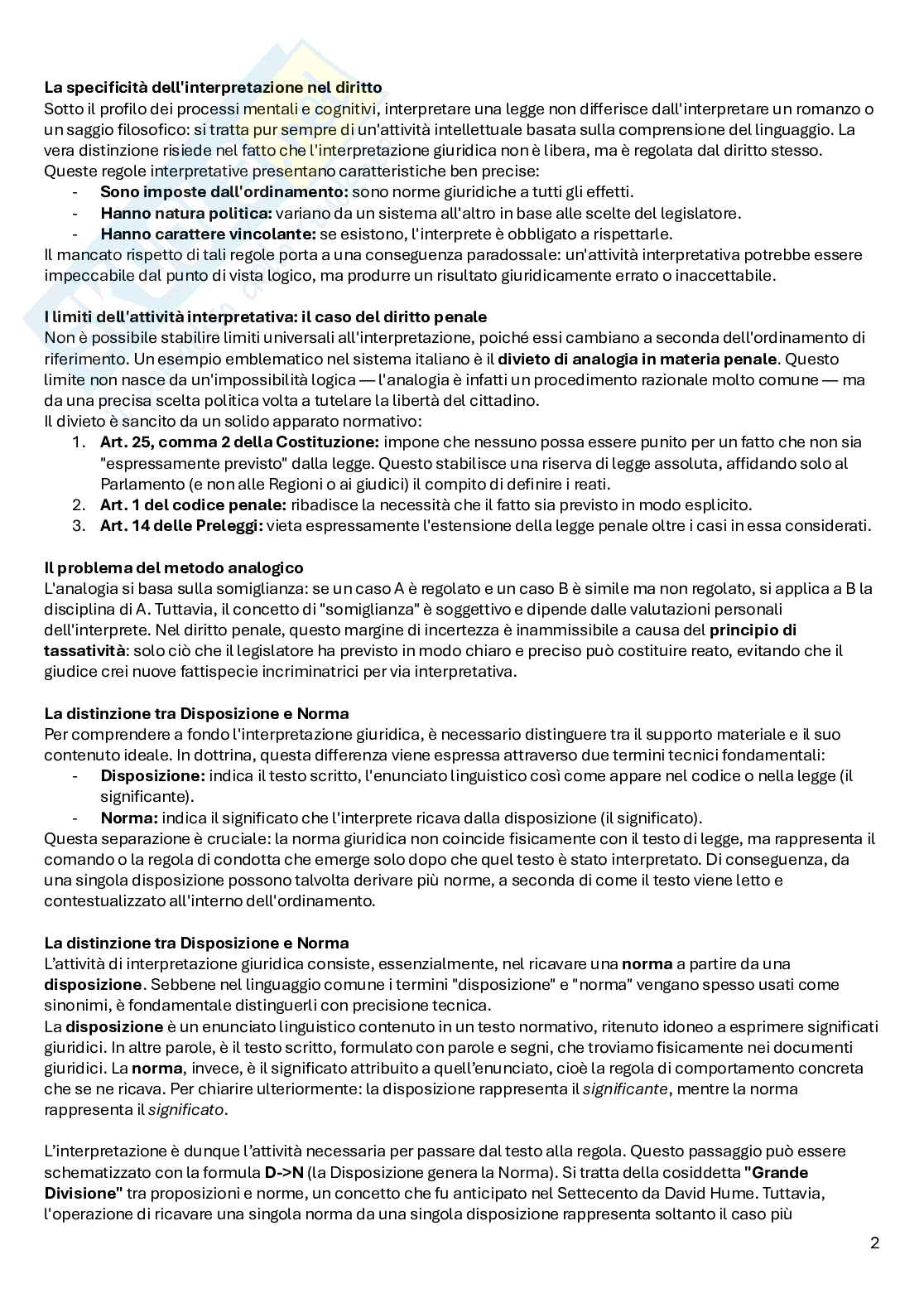 Filosofia del diritto Pag. 2
