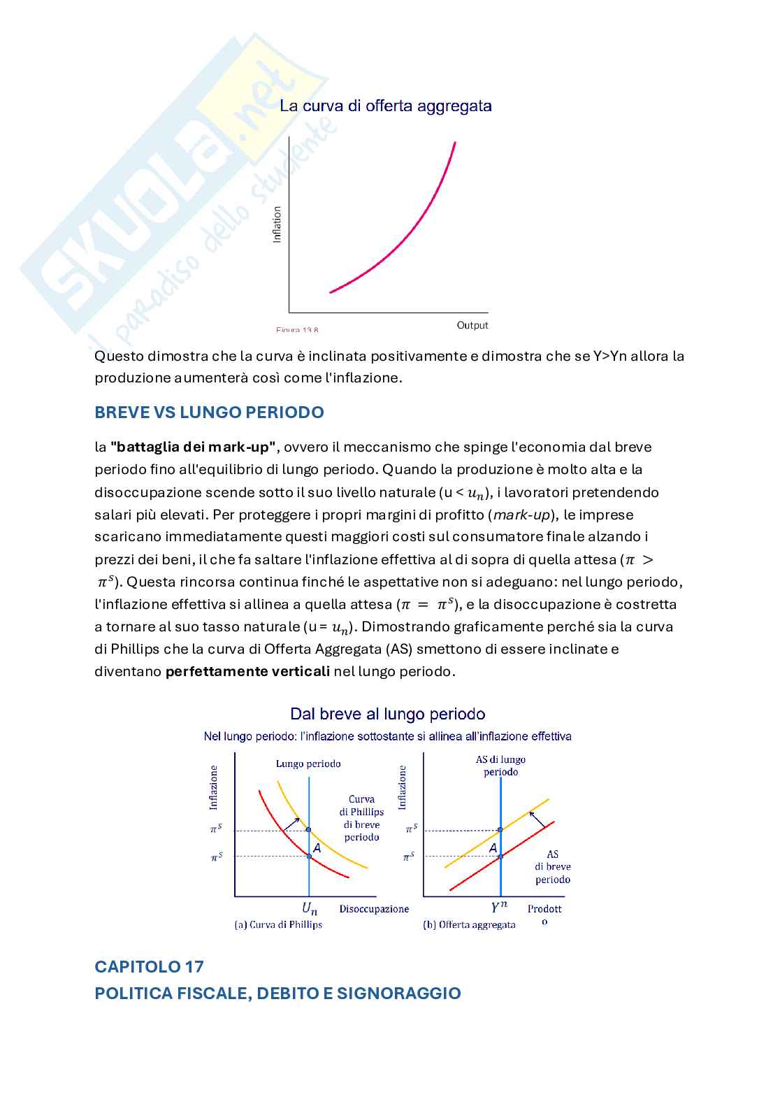 Riassunto esame Macroeconomia, Prof. Parisi Lavinia, libro consigliato Macroeconomia, Wyplosz Pag. 31