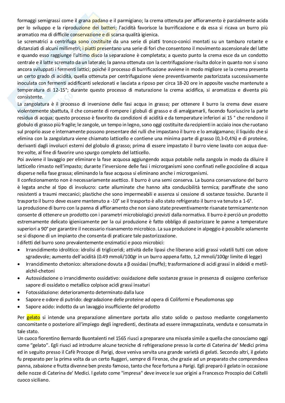 Microbiologia degli alimenti Pag. 26
