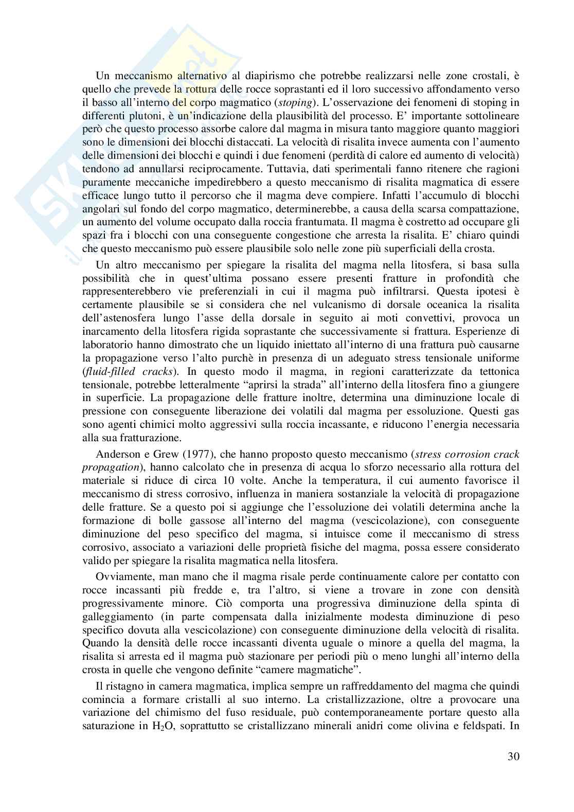 Vulcanologia e Rischio vulcanico Pag. 31