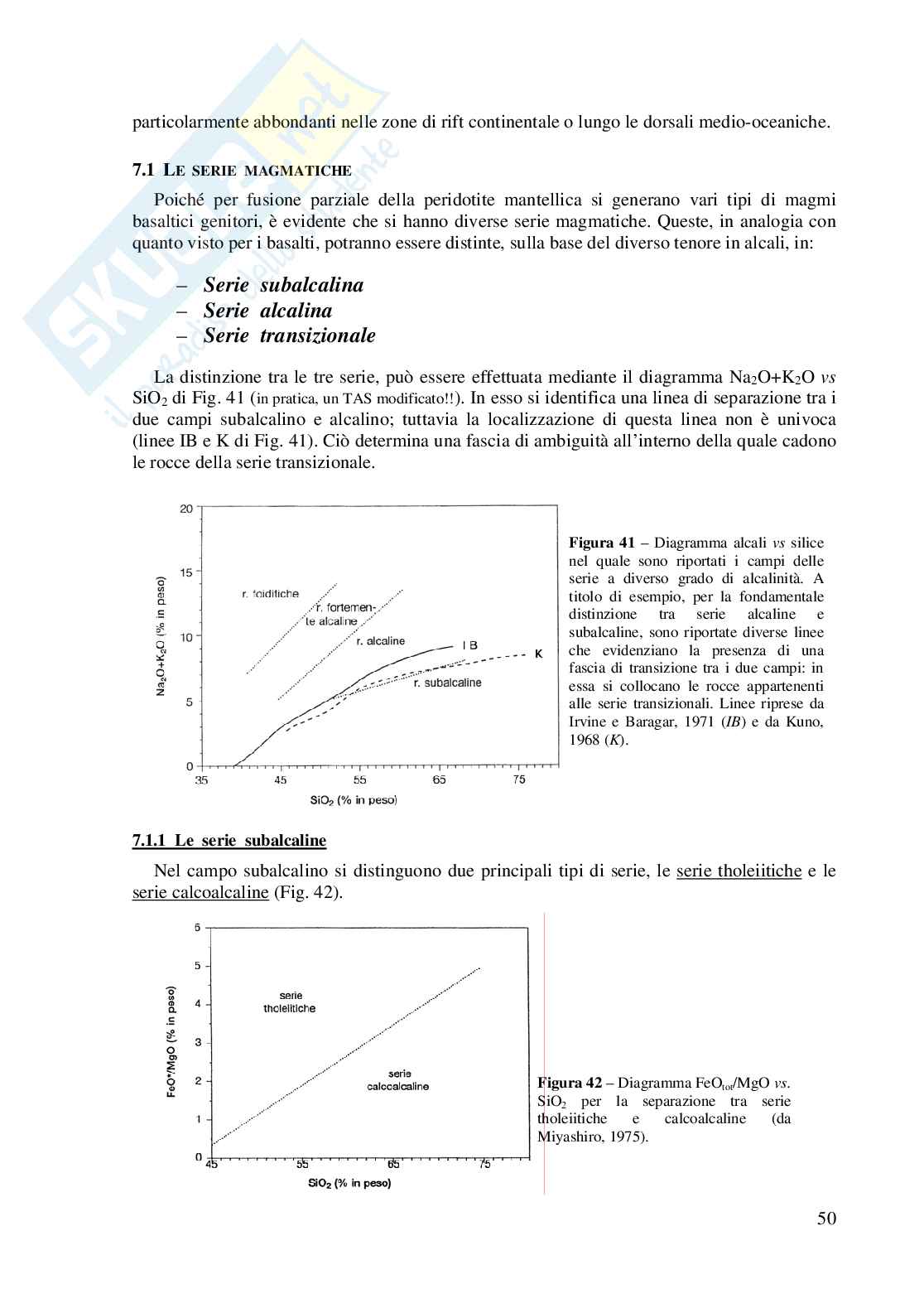Vulcanologia e Rischio vulcanico Pag. 51