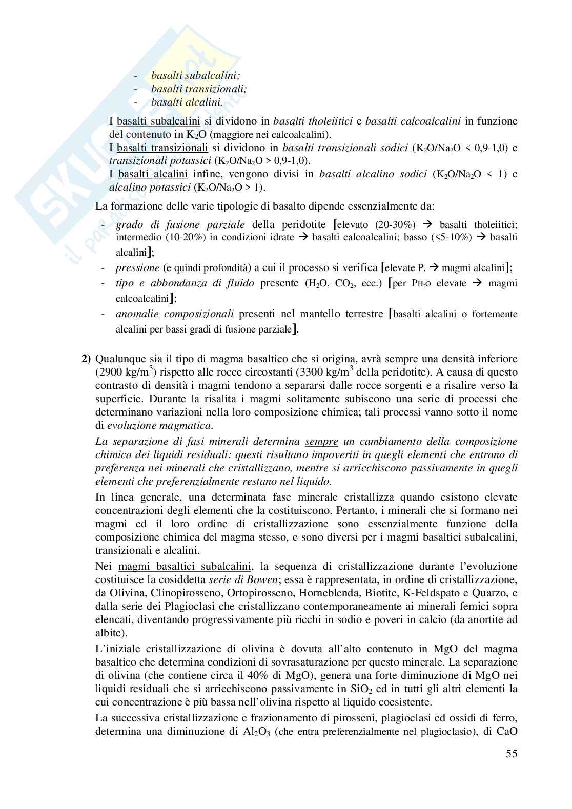 Vulcanologia e Rischio vulcanico Pag. 56