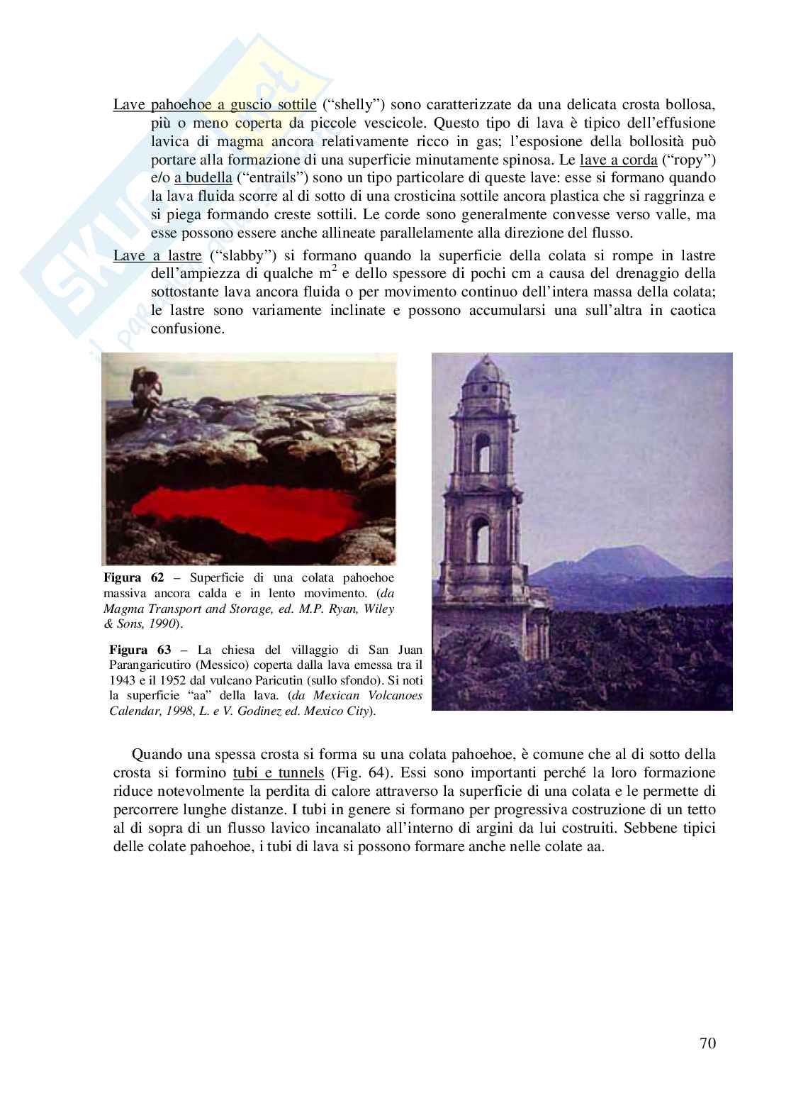 Vulcanologia e Rischio vulcanico Pag. 71