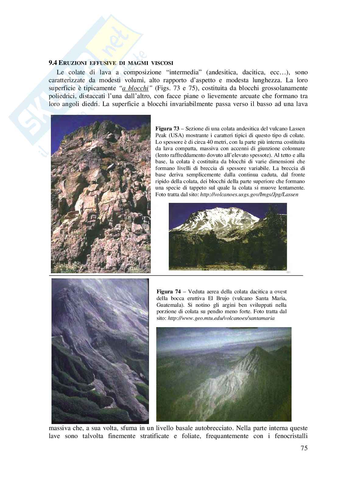 Vulcanologia e Rischio vulcanico Pag. 76