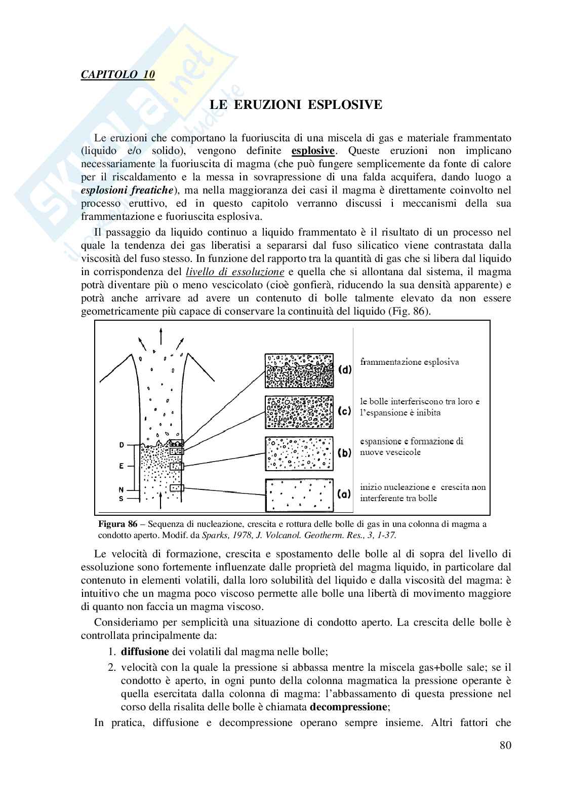 Vulcanologia e Rischio vulcanico Pag. 81