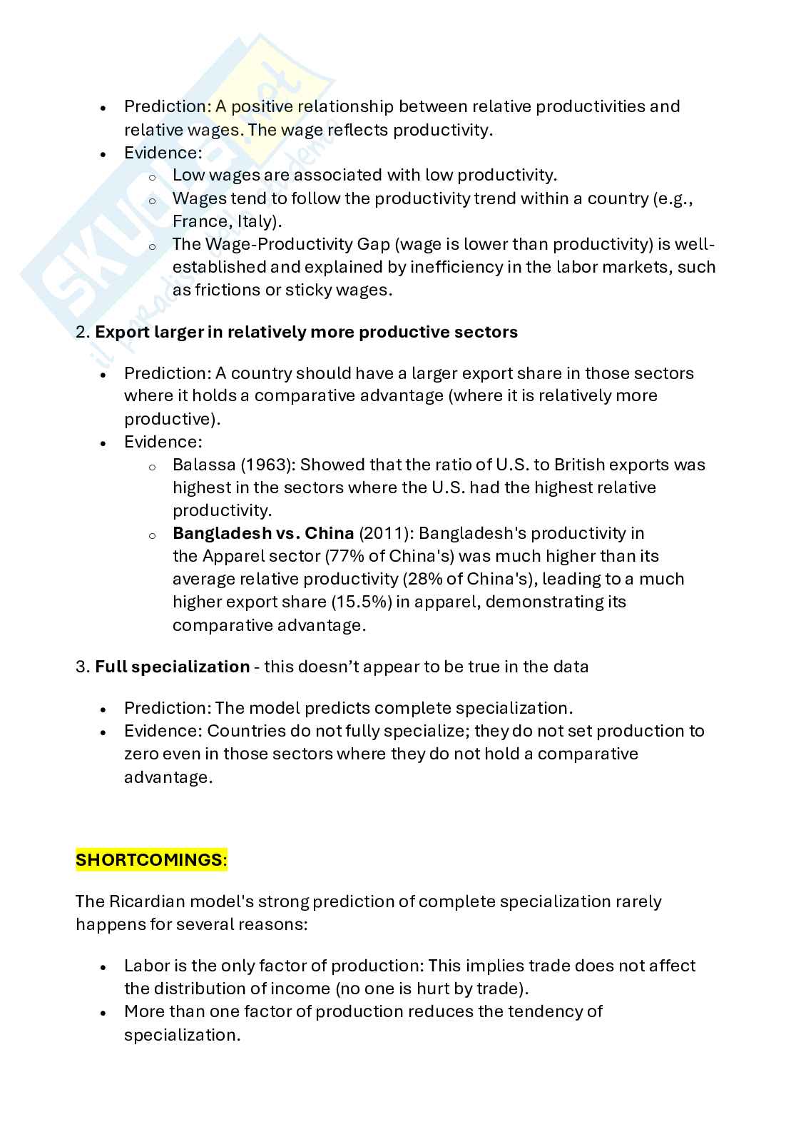 International economics   Pag. 26