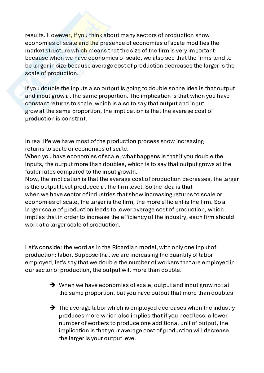 International economics   Pag. 31