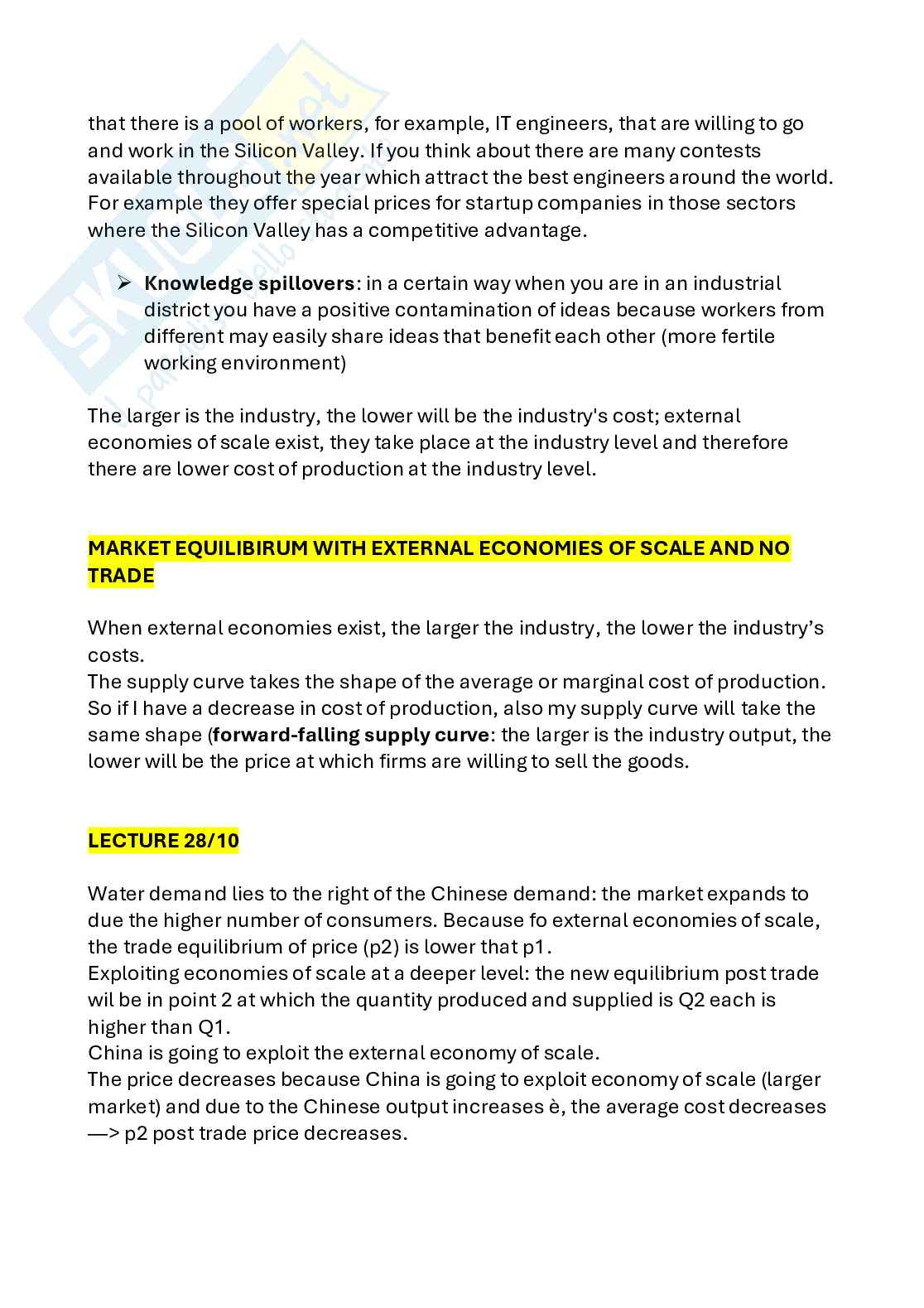 International economics   Pag. 36