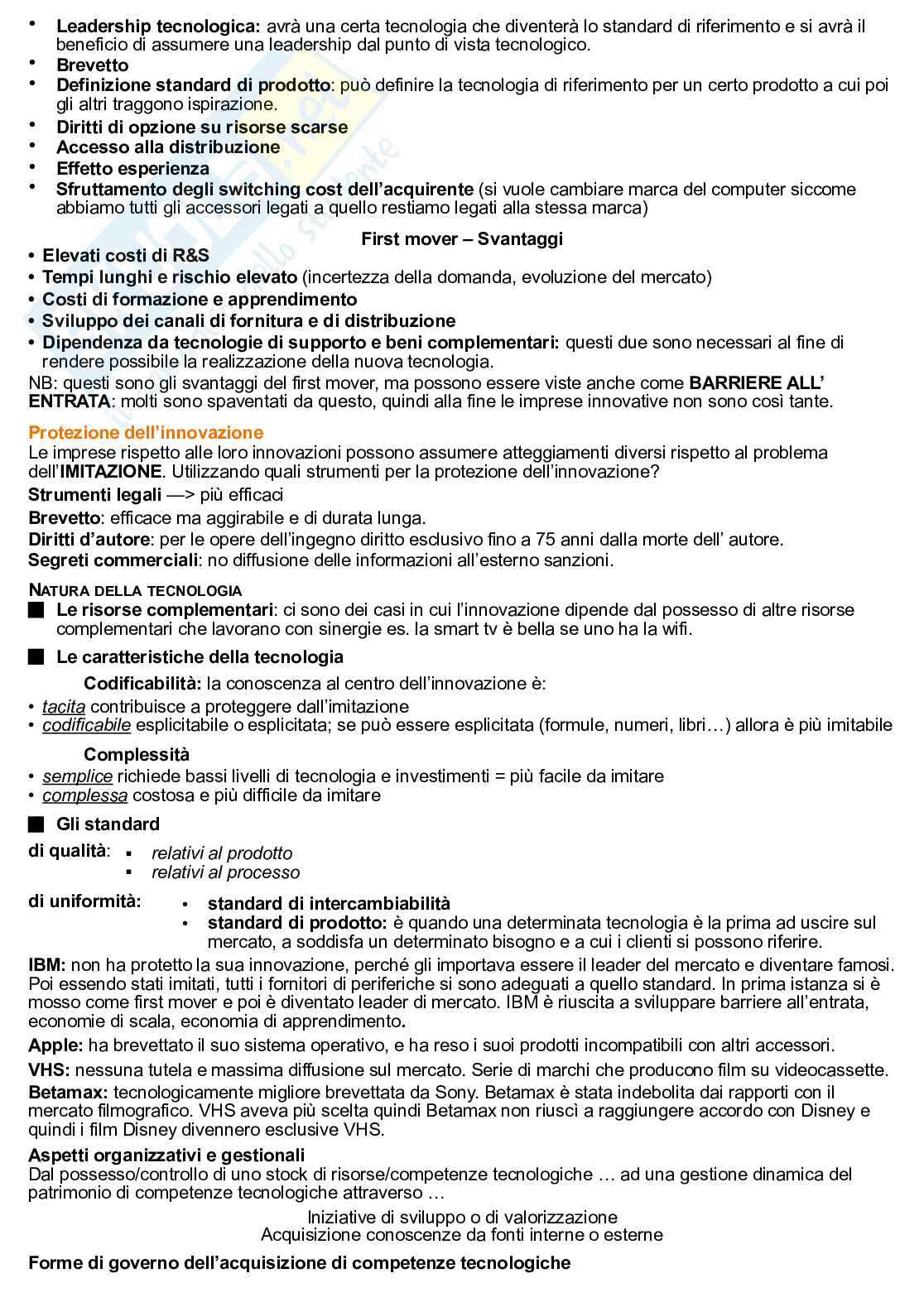 Economia e gestione delle imprese - Appunti Pag. 41