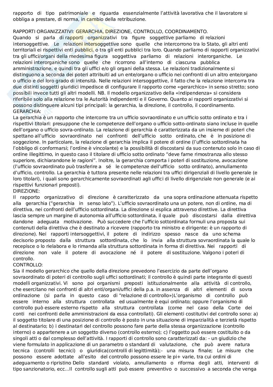 Riassunto esame Diritto Amministrativo, Prof. Mercati Livia, libro consigliato Lezioni di diritto amministrativo, D'alberti Pag. 26