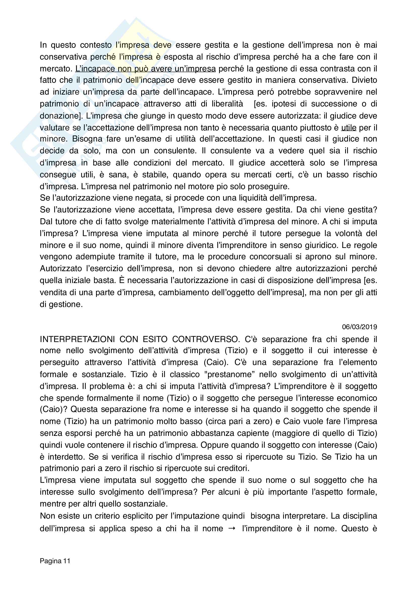Diritto commerciale Pag. 11