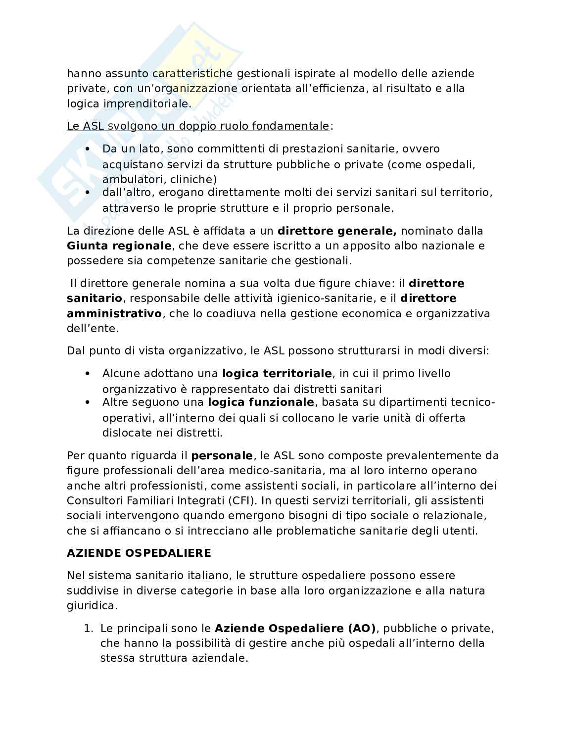 Organizzazione dei servizi socioassistenziali Pag. 56