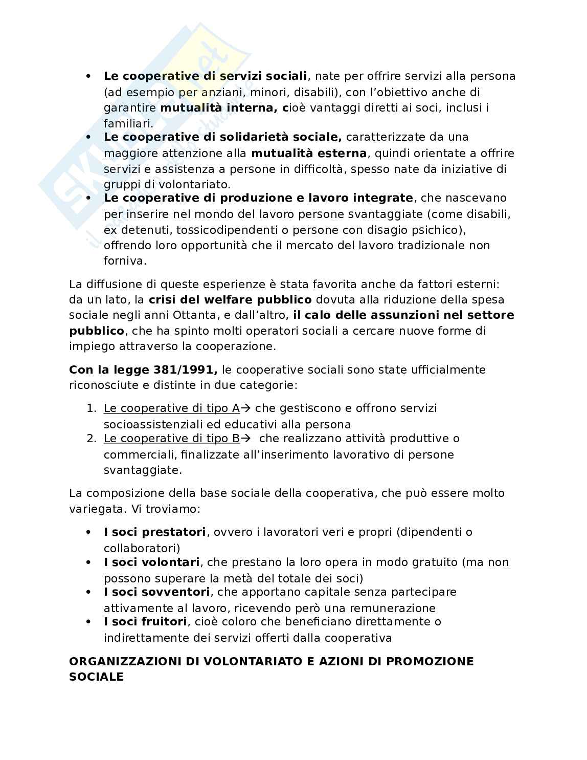 Organizzazione dei servizi socioassistenziali Pag. 61