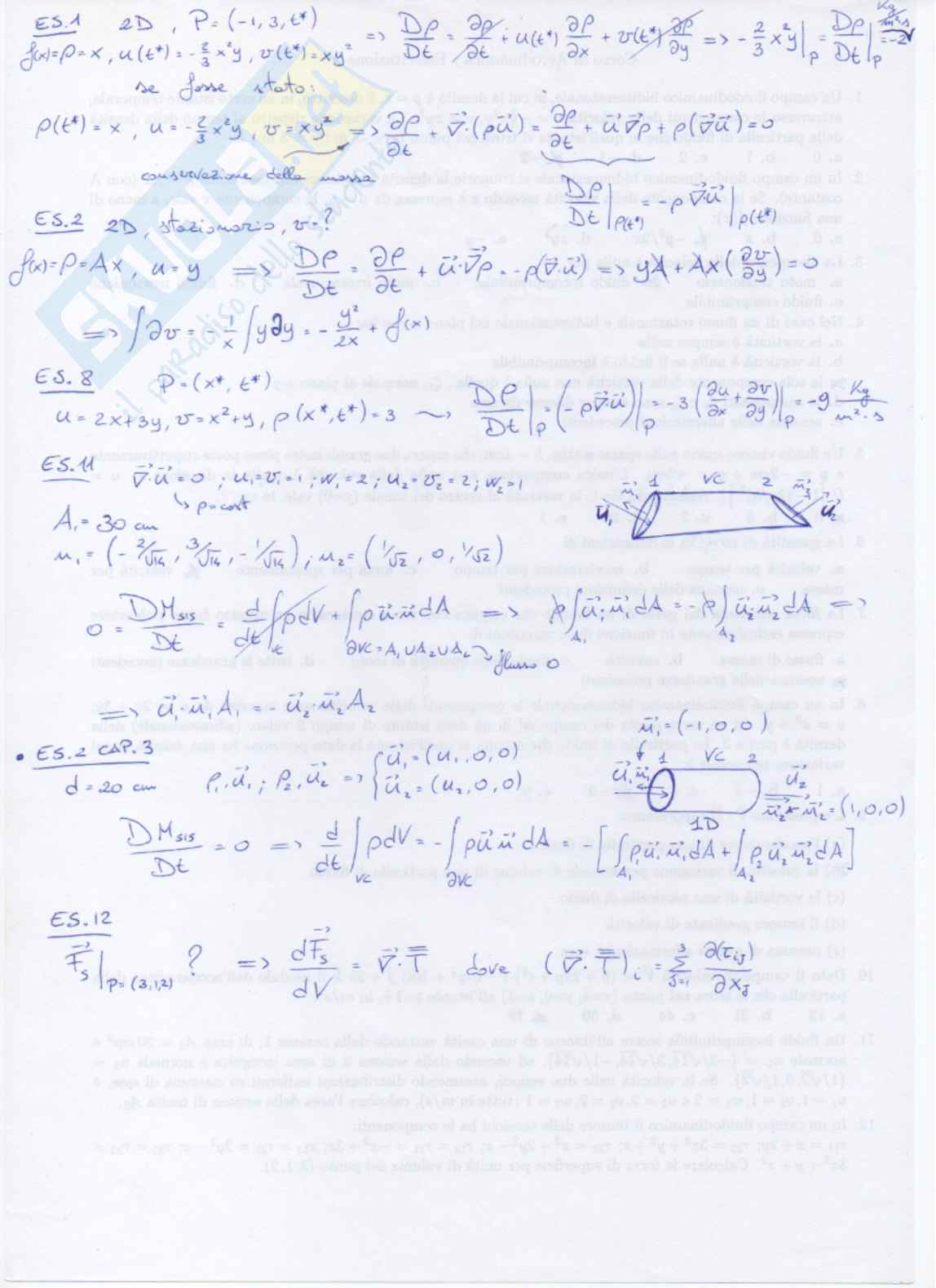 Aerodinamica (formulario - esercitazioni svolte) Pag. 6