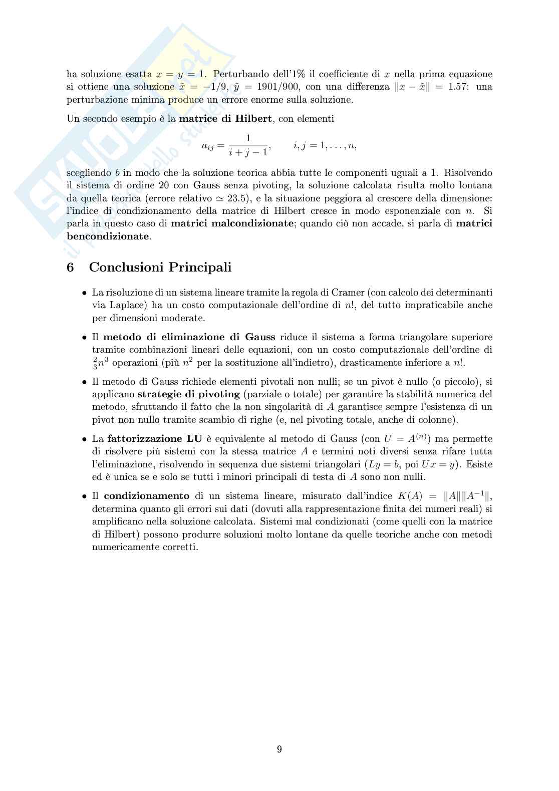 Calcolo numerico  Pag. 26