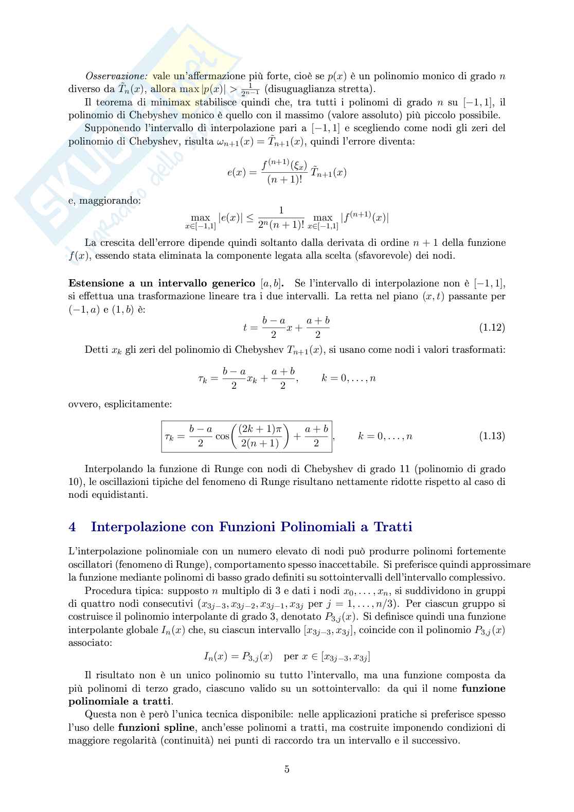 Calcolo numerico  Pag. 31