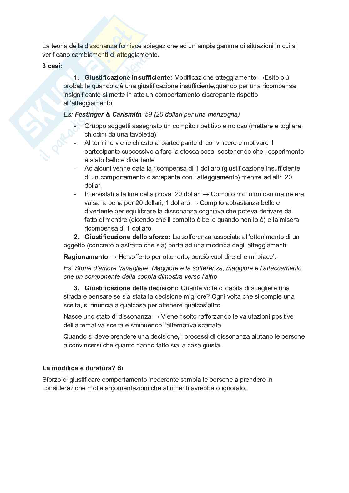 Riassunto di psicologia sociale Pag. 46