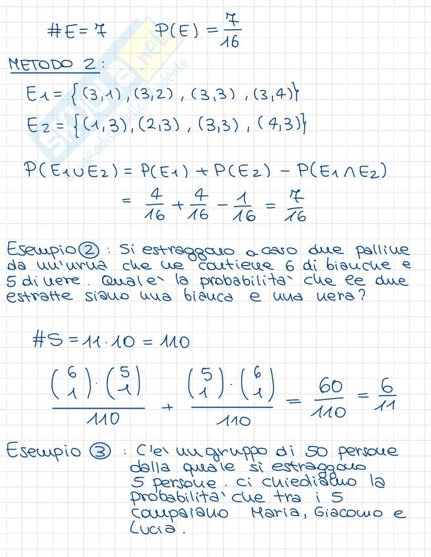 Appunti completi Probabilità e statistica Pag. 11