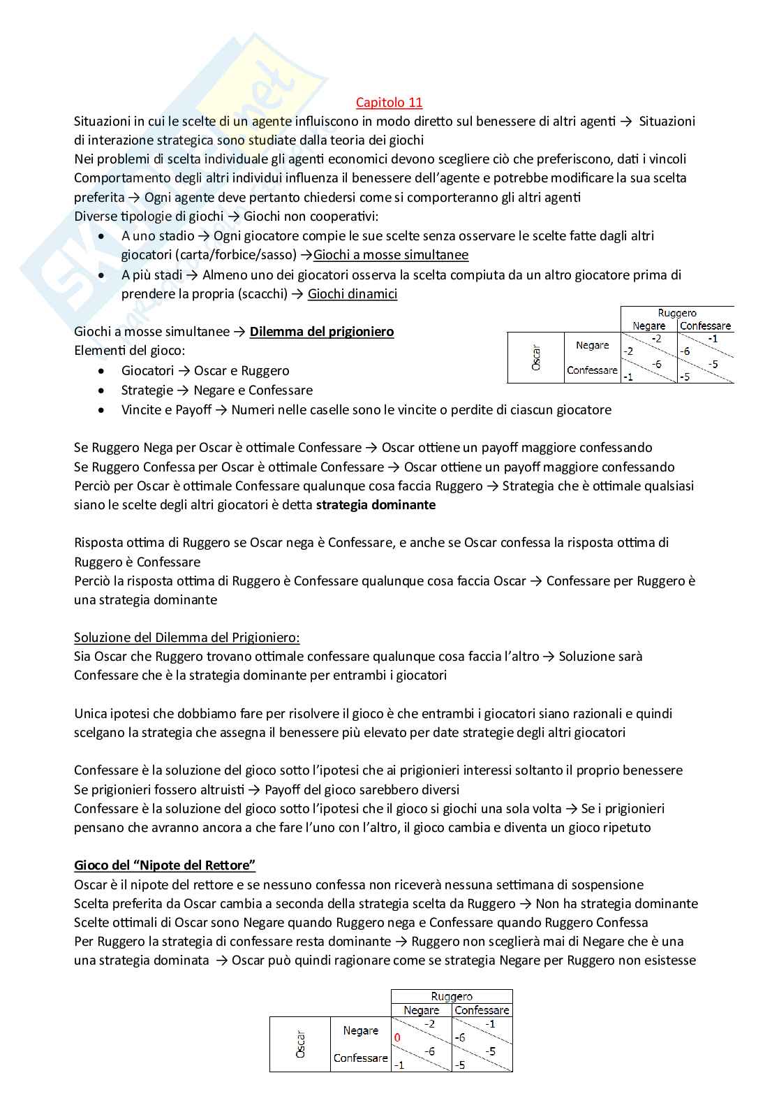 Microeconomia - esame completo Pag. 46