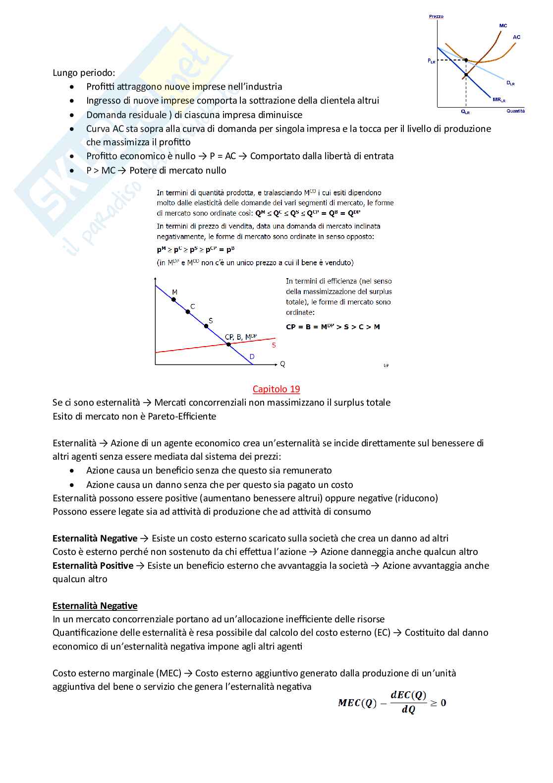 Microeconomia - esame completo Pag. 56