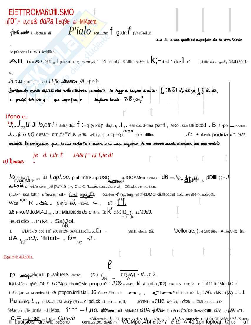 Domande Elettromagnetismo Pag. 1