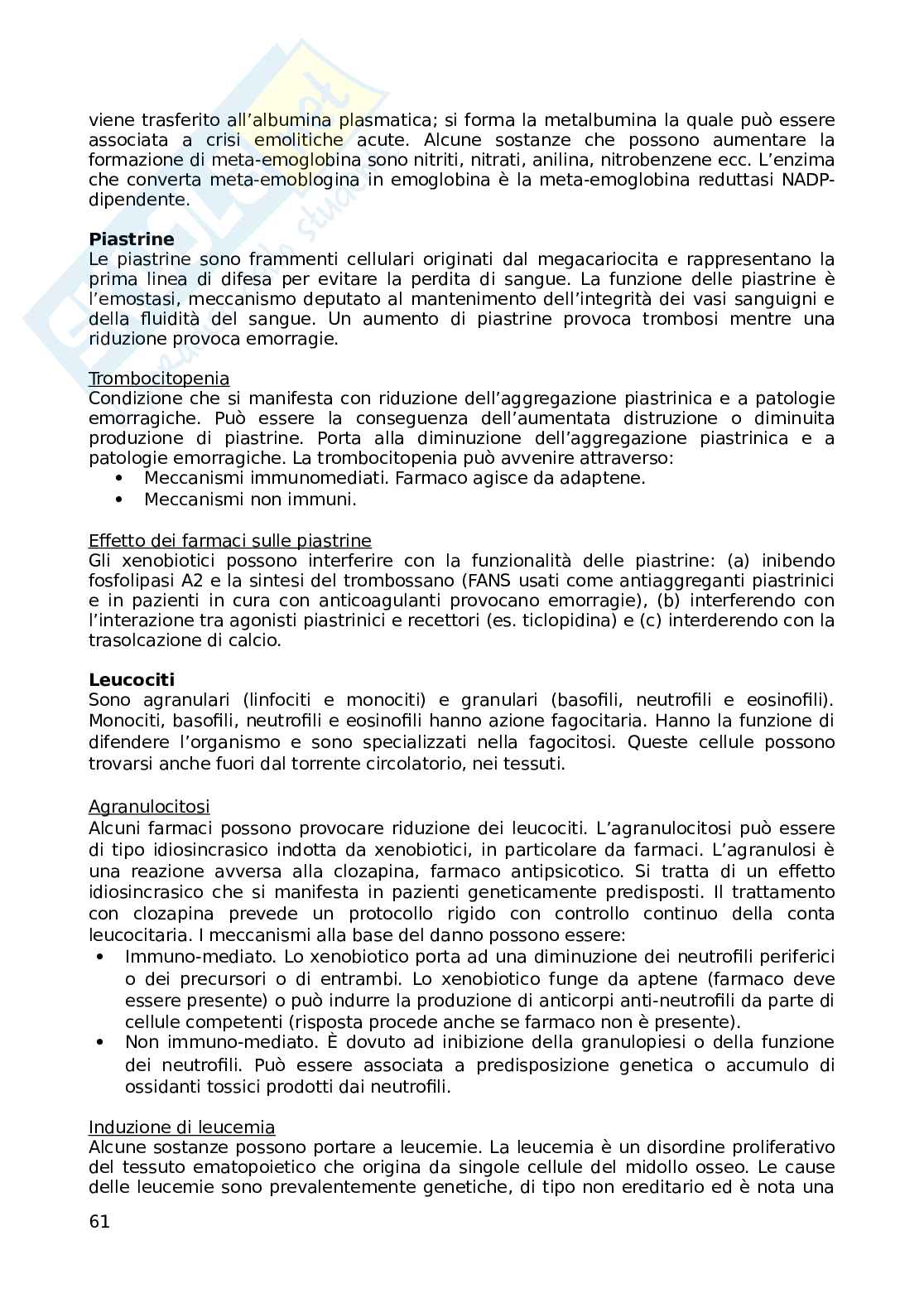 Tossicologia generale Pag. 61