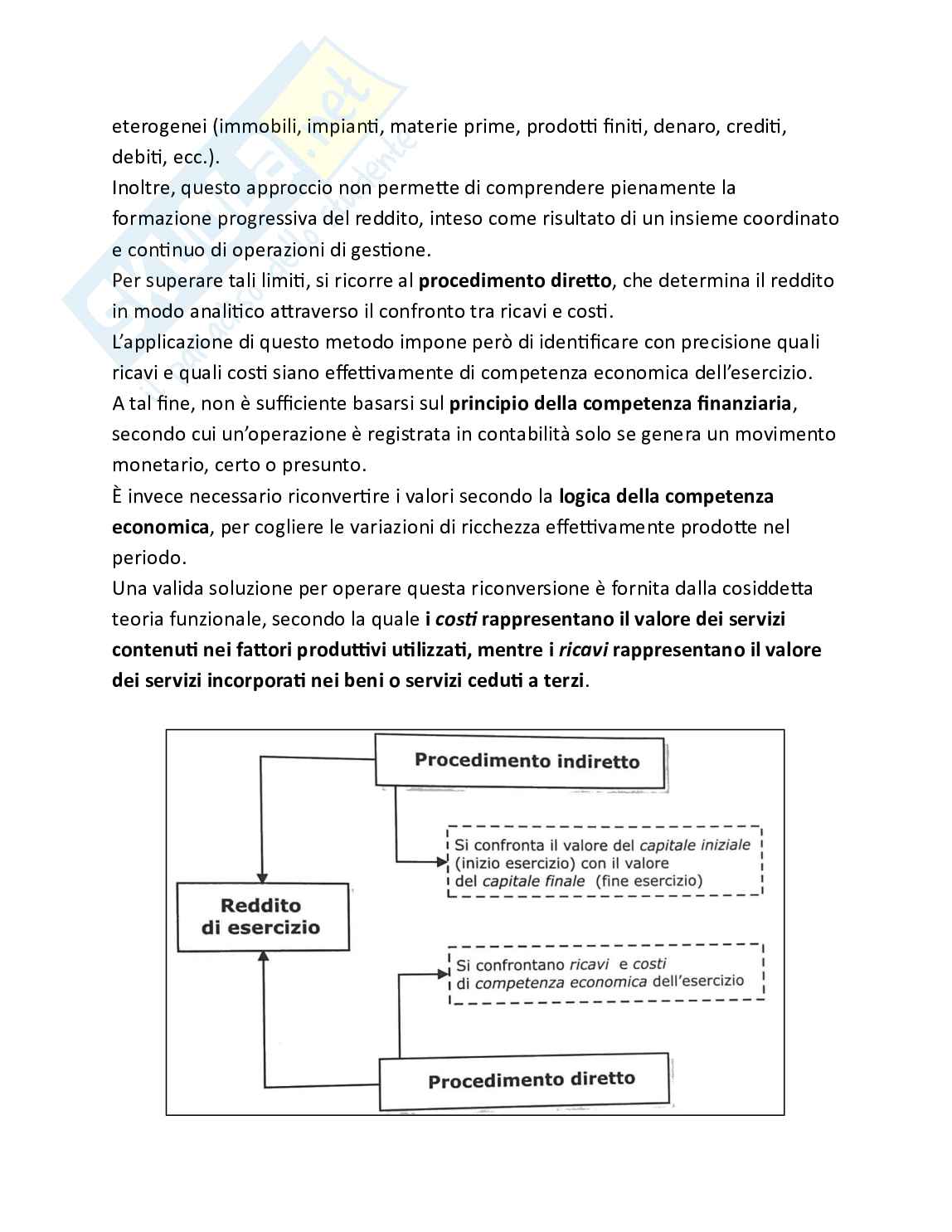 Bilancio e analisi economico-finanziaria - Teoria, parte 5 - I criteri di valutazione Pag. 2