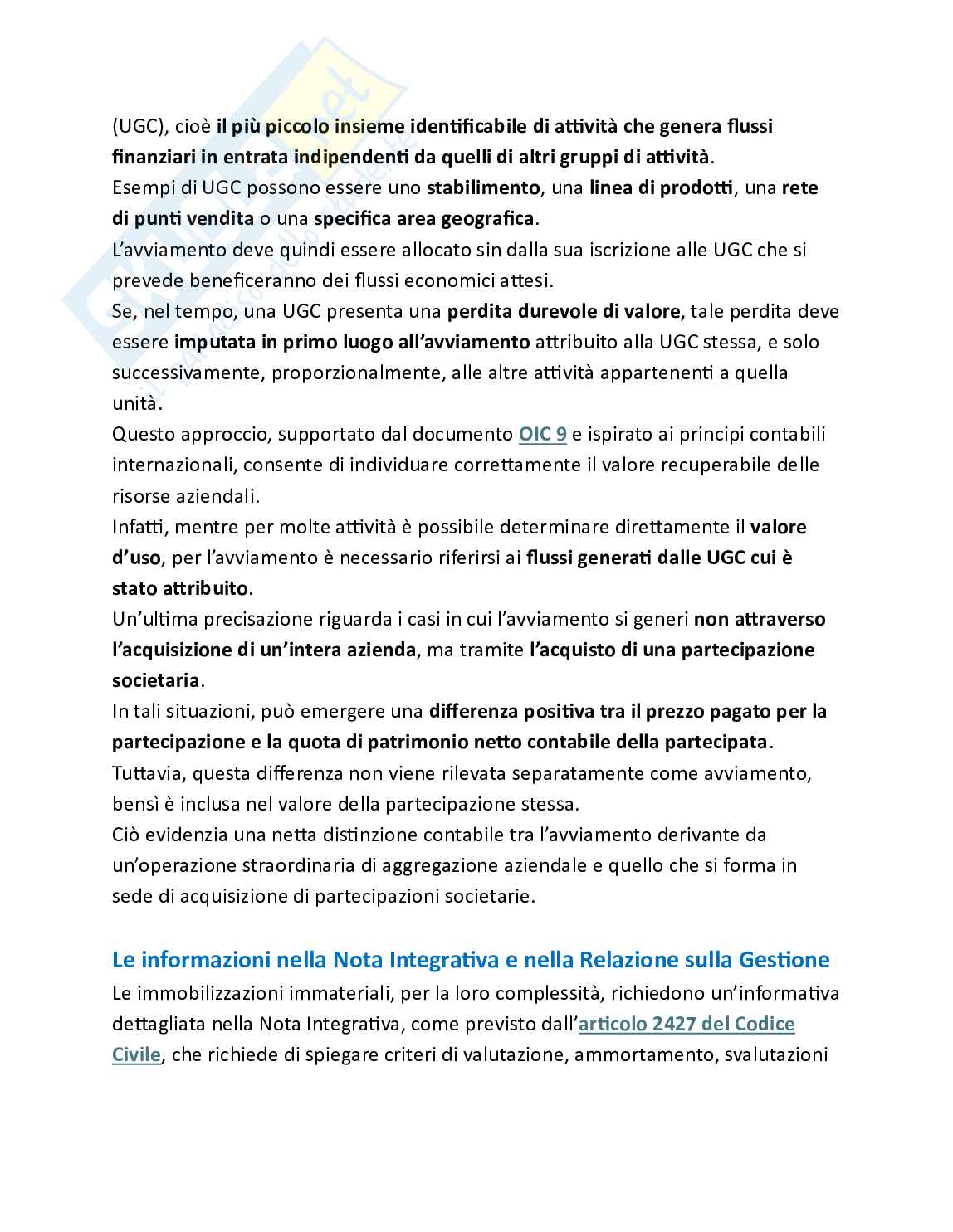 Bilancio e analisi economico-finanziaria - Teoria, parte 5 - I criteri di valutazione Pag. 71