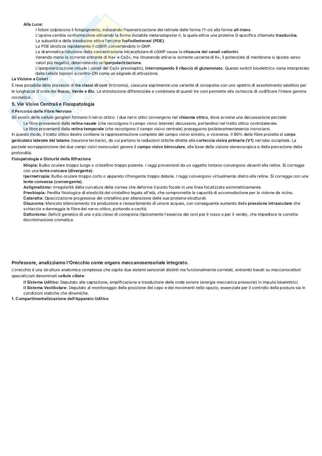 Fisiologia umana Pag. 16