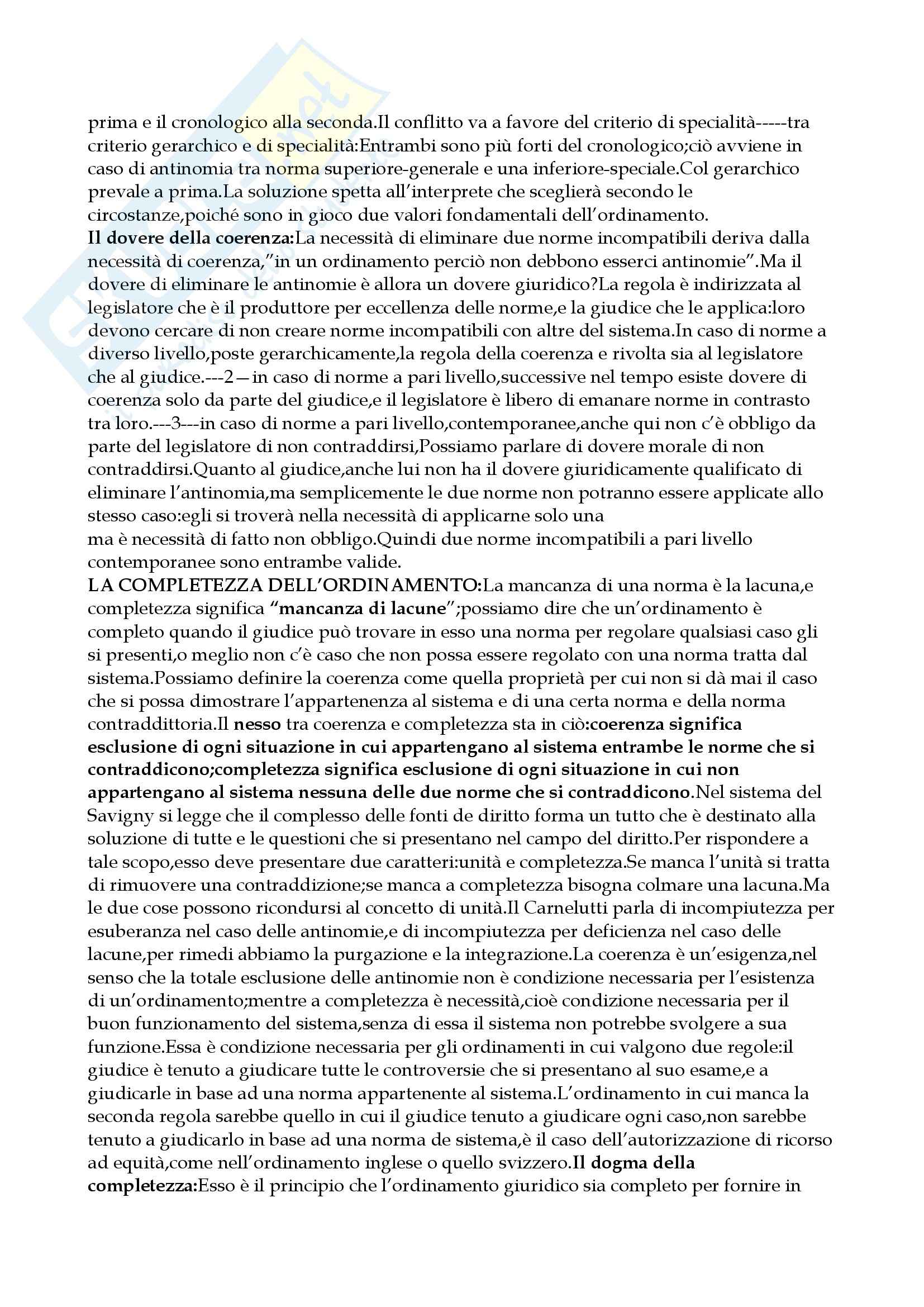Filosofia del diritto - teoria generale del diritto - Appunti Pag. 26
