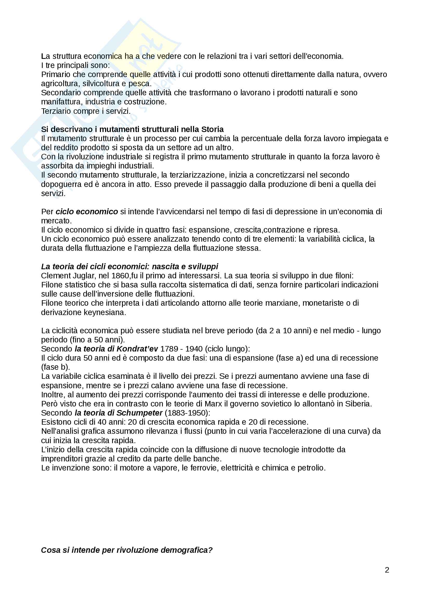 Domande Storia economica Pag. 2