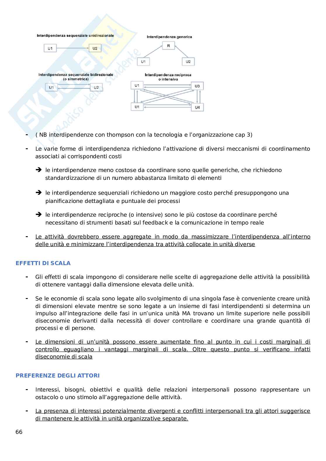 Governo e Gestione aziendale Pag. 66