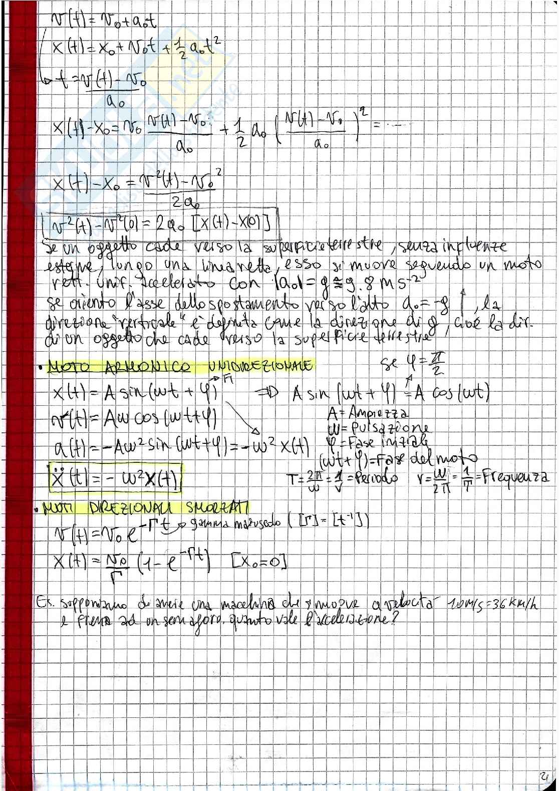 Fisica I: Meccanica e Termodinamica Pag. 21