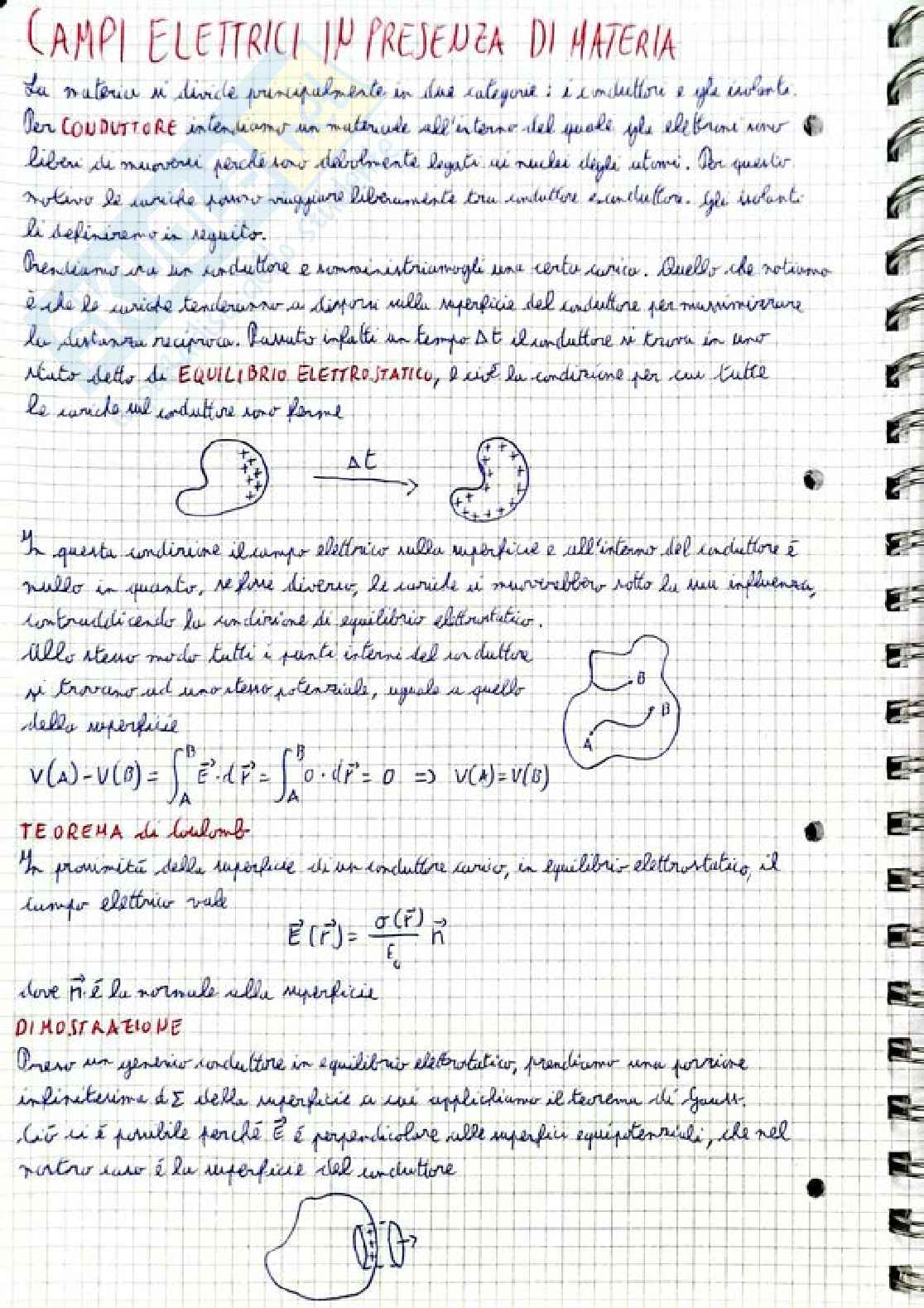 Riassunto esame Fisica 2, Prof. Barucca Gianni, libro consigliato Elementi di fisica - Elettromagnetismo e onde, Mazzoldi, Nigro, Voci Pag. 26