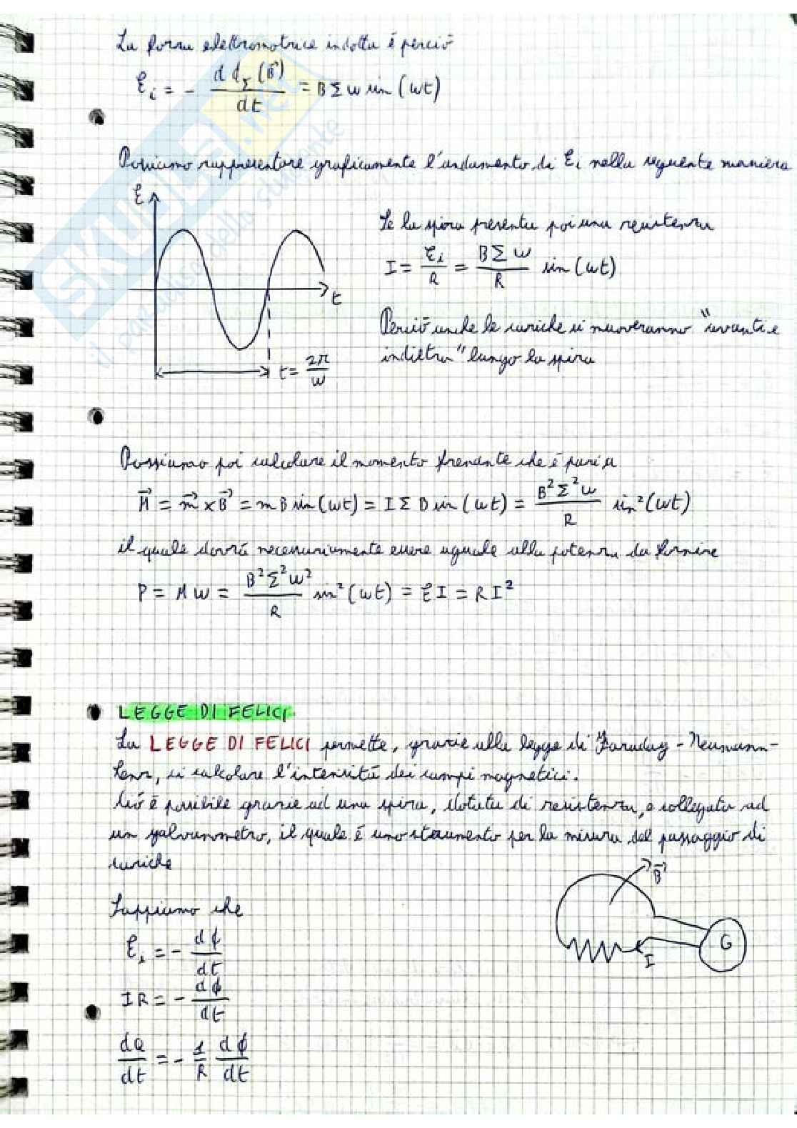Riassunto esame Fisica 2, Prof. Barucca Gianni, libro consigliato Elementi di fisica - Elettromagnetismo e onde, Mazzoldi, Nigro, Voci Pag. 91