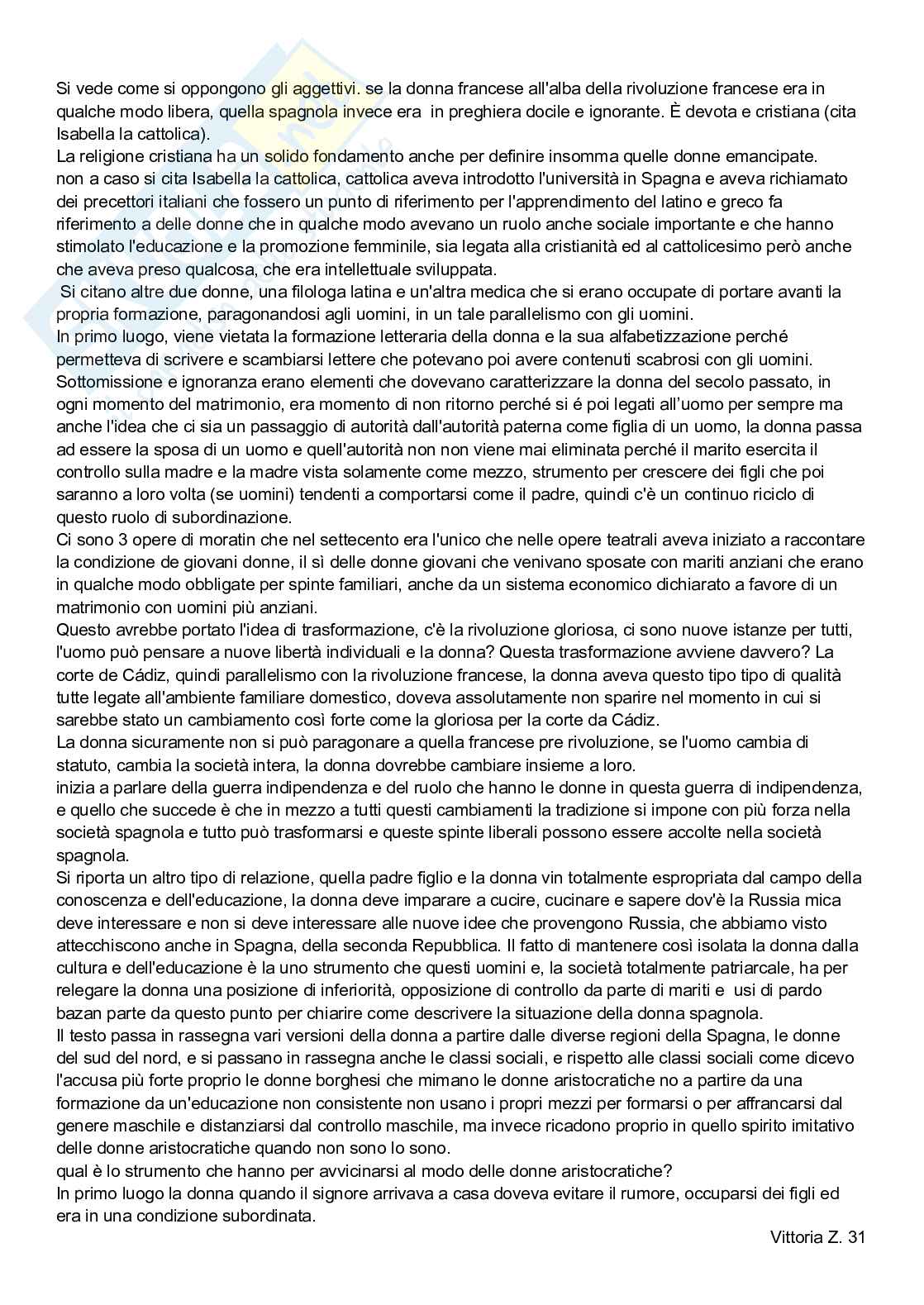 Appunti lezioni e necessario per esame Letteratura spagnola Pag. 31