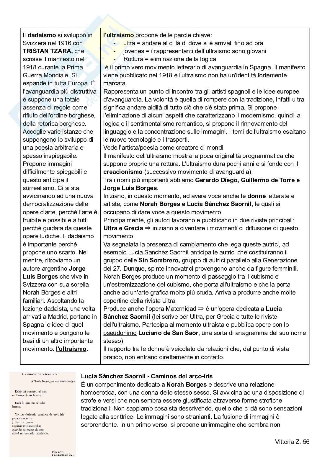 Appunti lezioni e necessario per esame Letteratura spagnola Pag. 56