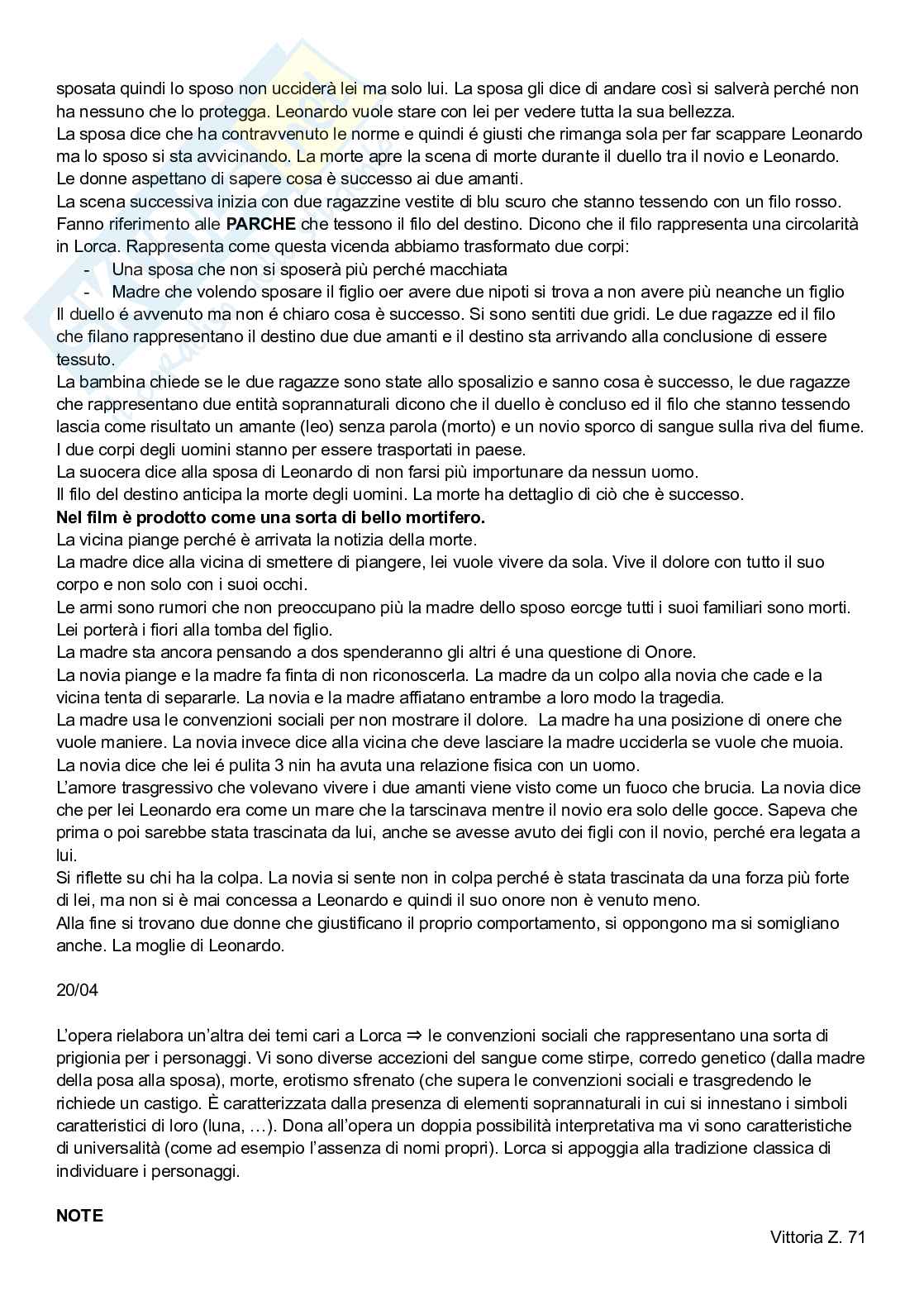 Appunti lezioni e necessario per esame Letteratura spagnola Pag. 71