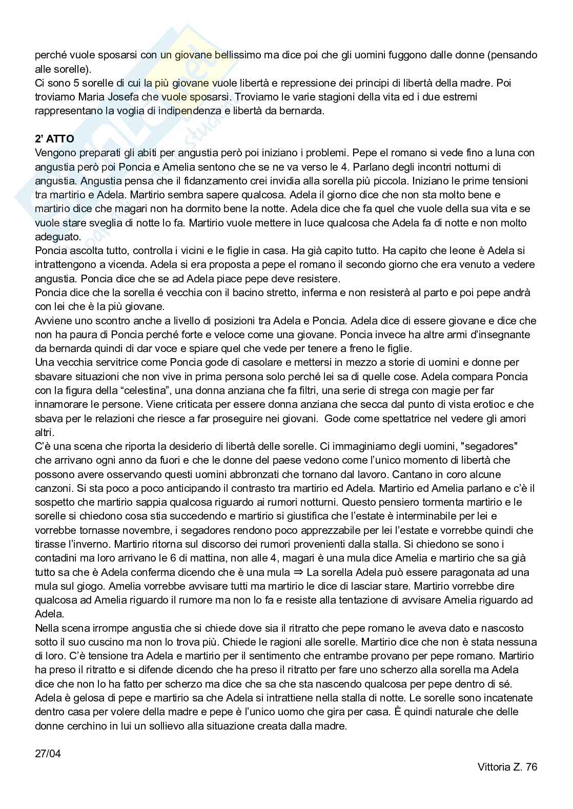 Appunti lezioni e necessario per esame Letteratura spagnola Pag. 76