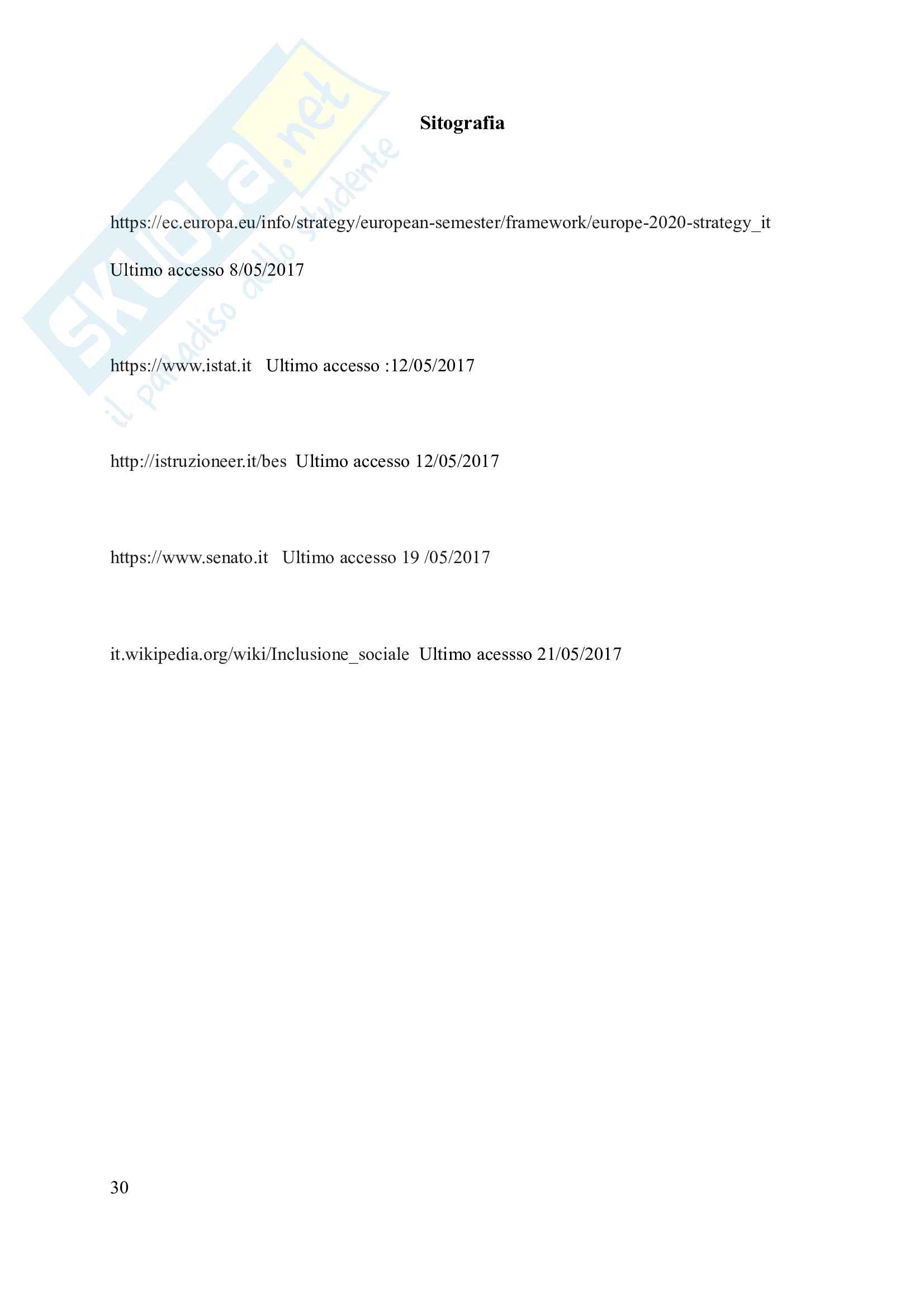 L'approccio inclusivo come possibile soluzione al disagio psico-sociale Pag. 31